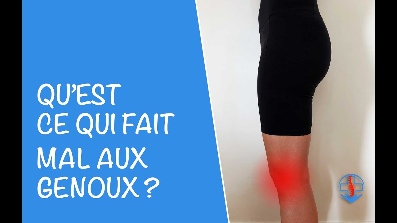 Douleur de genou : 5 minutes pour savoir ce qui fait mal !