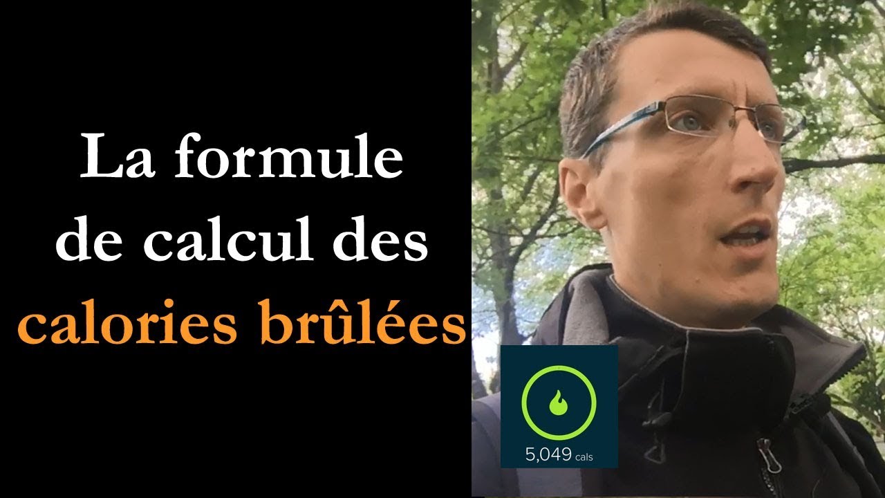 Calcul des calories brûlées avec une montre connectée