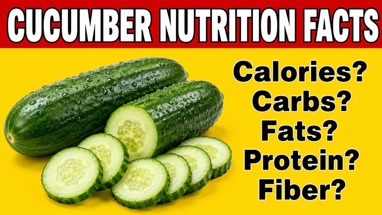 ✅ Cucumber Nutrition Facts: Calories, Vitamins and Health Benefits