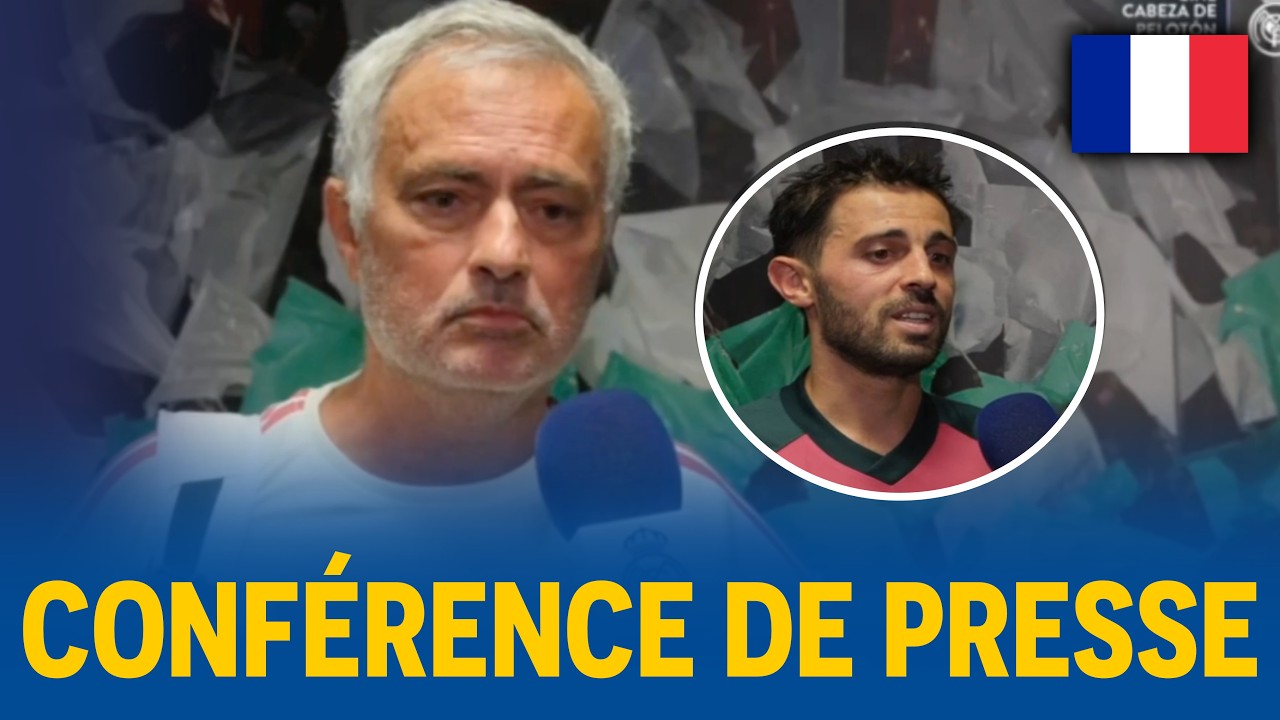 🇫🇷🎙️ "BERNARDO EST REVENU MOINS EN FORME QUE LES AUTRES", MOURINHO ET BERNARDO EN CONF DE PRESSE